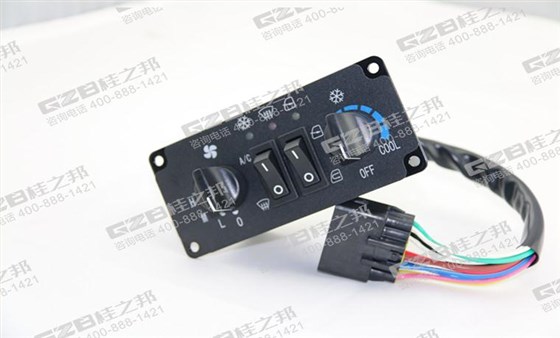 空調(diào)控制面板DC12V/KLG03J-017 柳工挖掘機(jī)配件 46C5003 空調(diào)控制面板DC12V/KLG03J-017 柳工挖掘機(jī)配件 46C5003