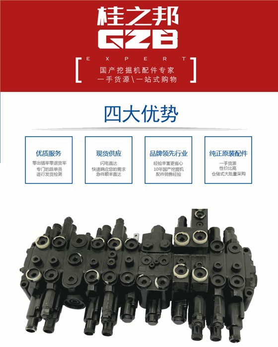 徐工挖掘機(jī)分配閥