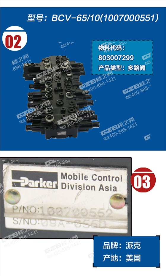 徐工挖掘機(jī)分配閥