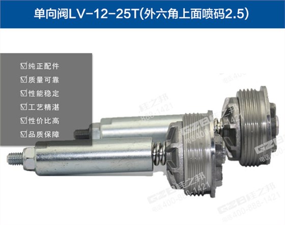 三一205挖機(jī)單向閥