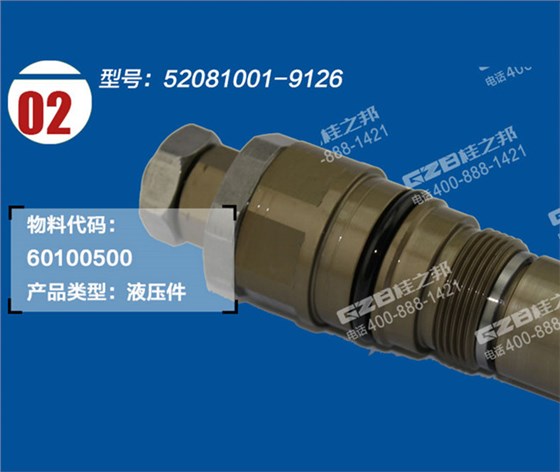 柳工925挖機(jī)主溢流閥