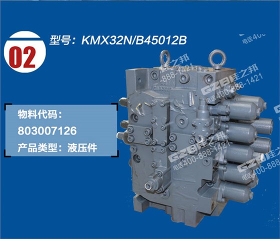 徐工370挖機多路閥