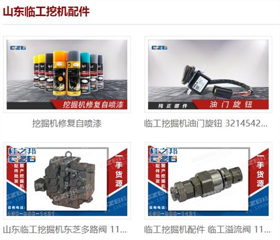 山東臨工挖掘機(jī)250配件