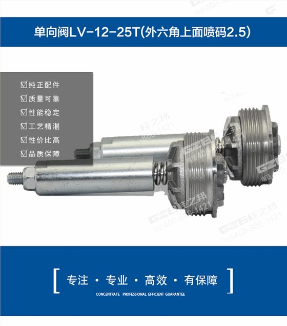 三一215挖機(jī)單向閥