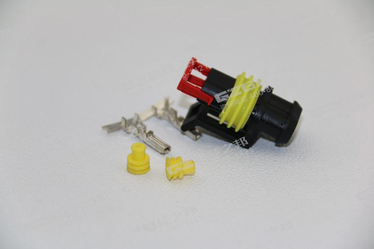 電磁閥線圈接插件282080 徐工挖掘機(jī)配件 860120282-6