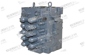 原裝日本進(jìn)口川崎徐工XE370CA挖掘機(jī)多路閥，原裝配件批發(fā)價(jià)，現(xiàn)貨供應(yīng)