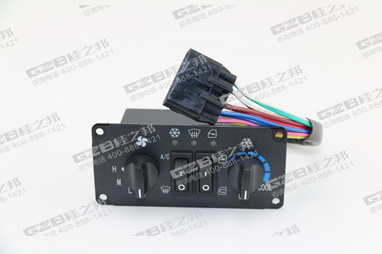 柳工挖掘機空調(diào)控制面板,柳工CLG908D挖掘機空調(diào)控制面板總成