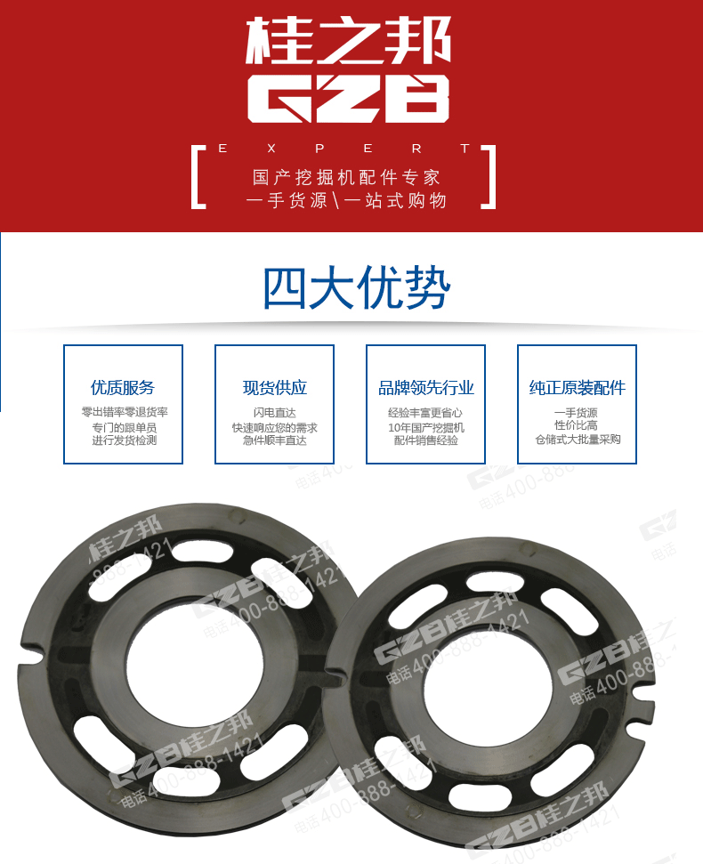 挖掘機(jī)配油盤3724670-0058