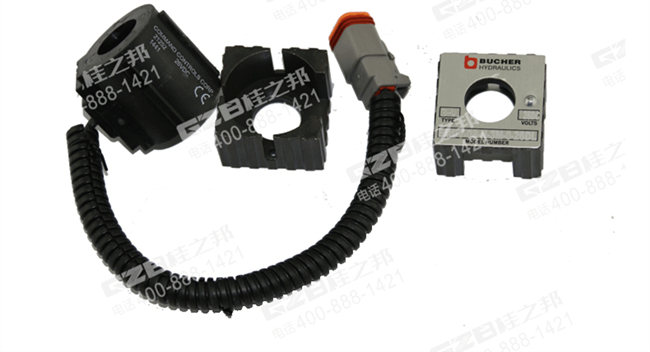 挖掘機(jī)電磁閥批發(fā):原裝進(jìn)口布赫三一285挖掘機(jī)電磁閥線圈60060302