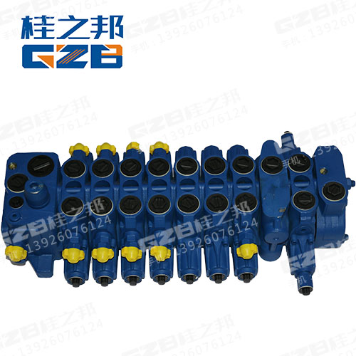 三一75挖掘機(jī)藍(lán)色分配閥