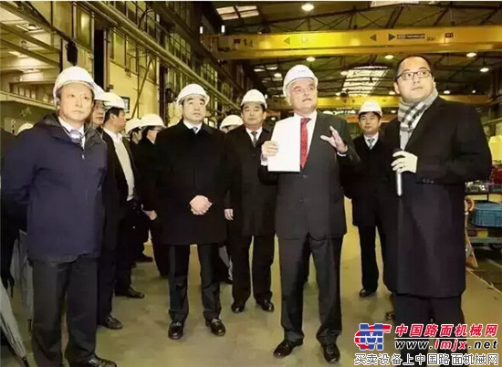 徐工董事長王民歐洲行信心