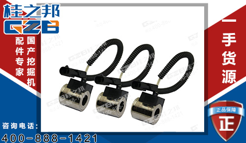 雷沃60挖機(jī)電磁閥線圈XD-06-036 (12V) 原裝挖機(jī)配件直銷(xiāo)