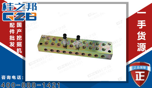 三一335挖掘機(jī)過渡塊SY210F.1.4.3-1 原裝挖掘機(jī)配件批發(fā)