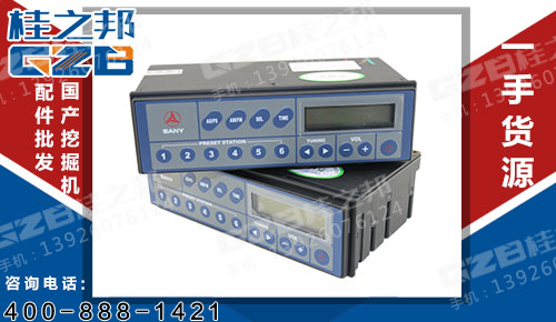 三一SY285挖掘機收音機60205002 挖掘機配件批發(fā)市場